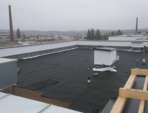 Příprava podkladu zelené střechy